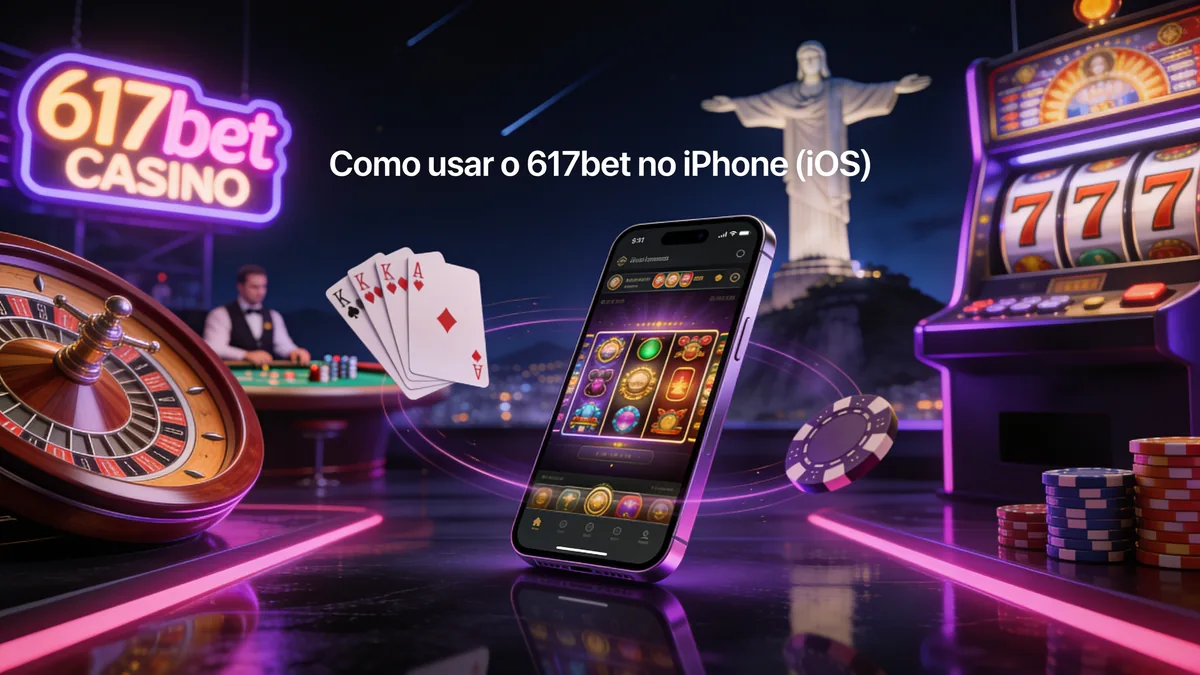 617bet no Brasil — Como usar o 617bet no iPhone (iOS)